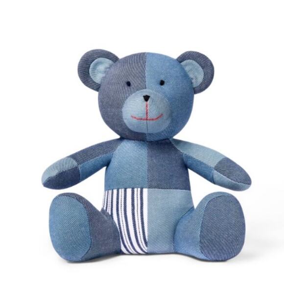 Patchwork Teddy Bear Blue - Levi's x Target NWT - Picture 1 of 4